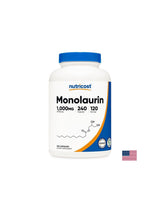 Immunité, protection contre les infections - monolaurine, 500 mg x 240 capsules