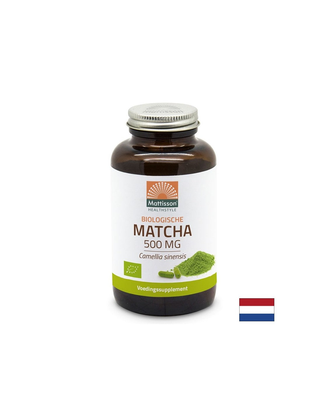 Antioxydant - Matcha Bio, 500 mg x 60 capsules <tc>Mattisson Healthstyle</tc>