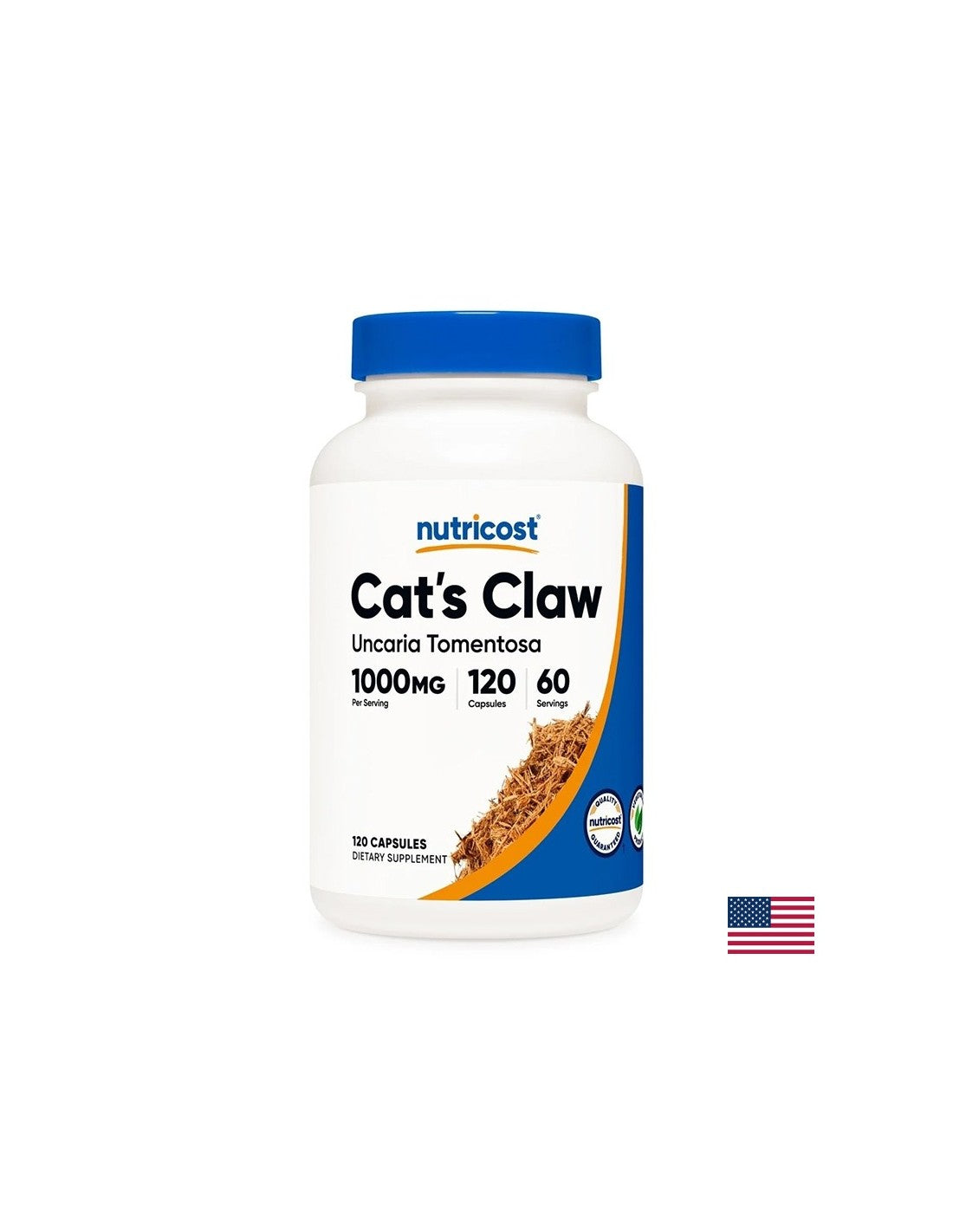 Immunité - Cat's Claw (Bark), 500 mg x 120 capsules