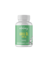 Soins de cœur, d'articulations et de vision - Huile de krill, 500 mg x 60 capsules de softgel