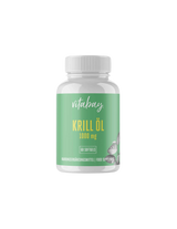 Soins de cœur, d'articulations et de vision - Huile de krill, 500 mg x 60 capsules de softgel