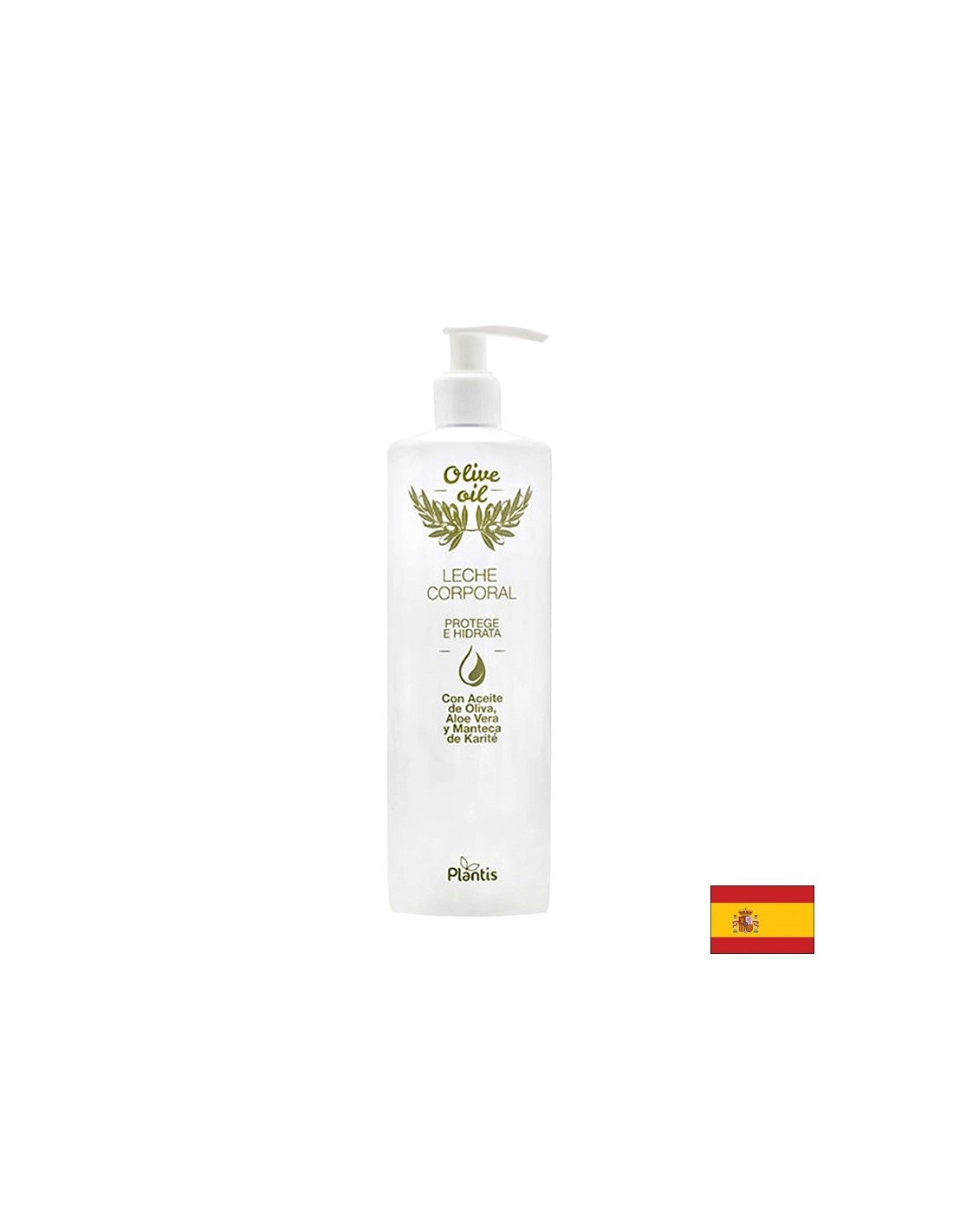 Lotion pour le corps hydratante avec huile d'olive et beurre de karité, 500 ml