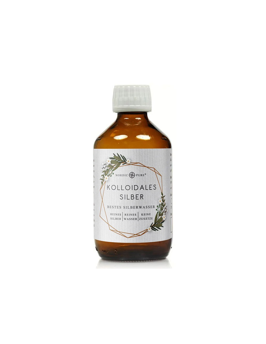 Propriétés antibactériennes et anti-inflammatoires - argent colloïdal 50 ppm, 500 ml