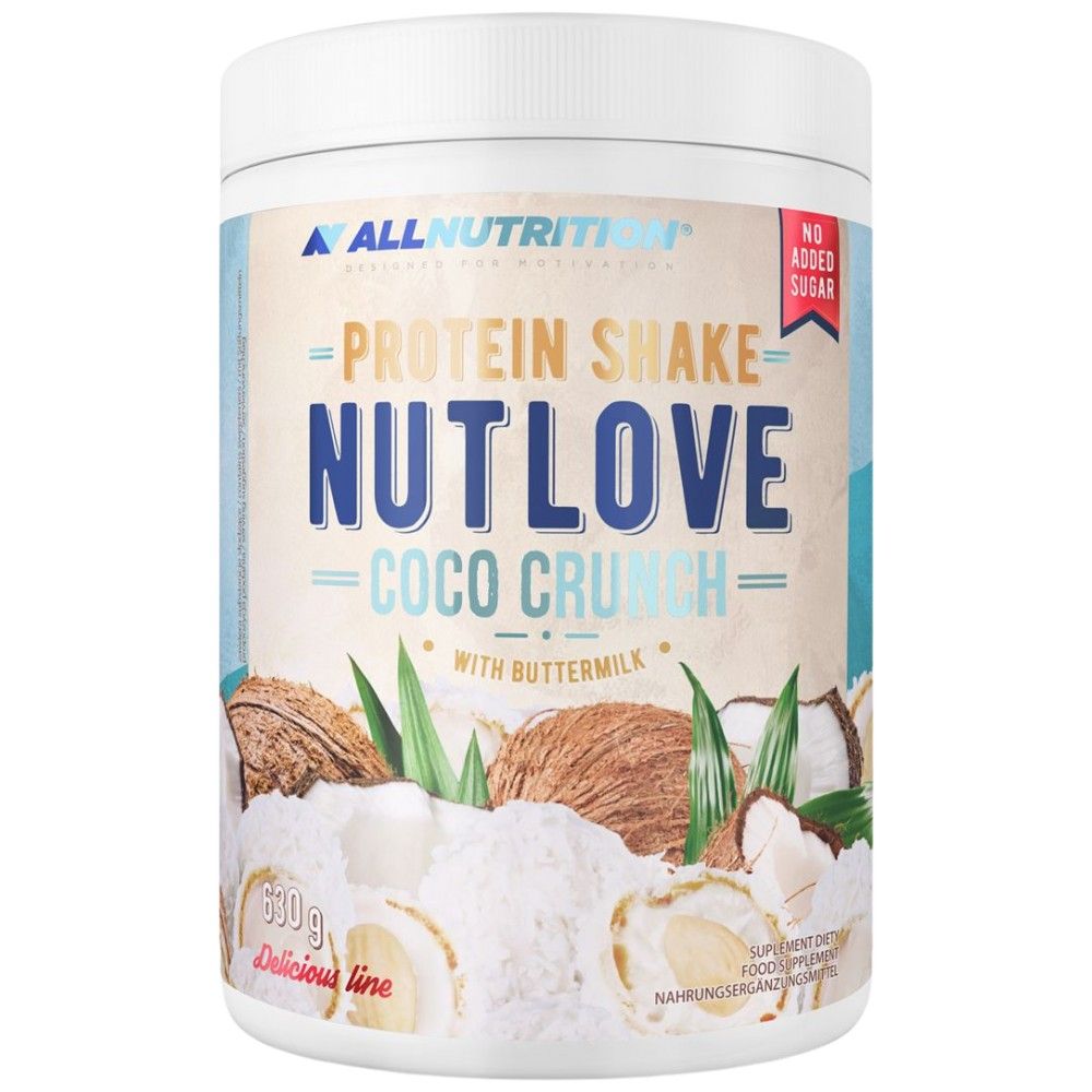Shake de protéine Nutlove | Protéine de lactosérum + caséine - 630 grammes