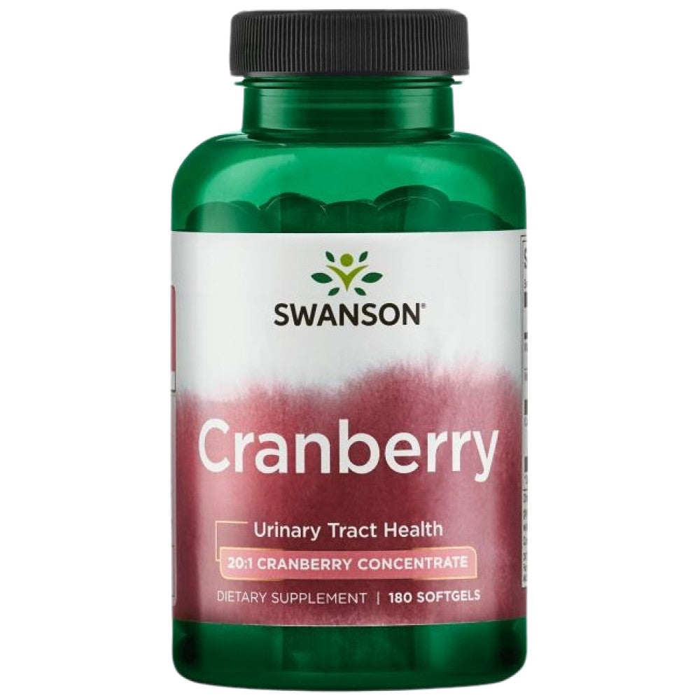 Cranberge 20: 1 Concentré 180 Capsules de gel