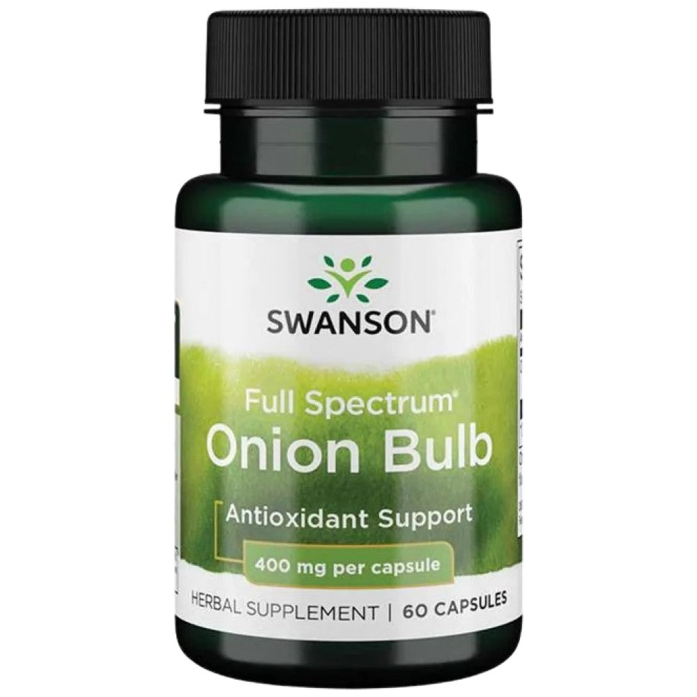 Bulbe d'oignon à spectre complet 400 mg 60 capsules