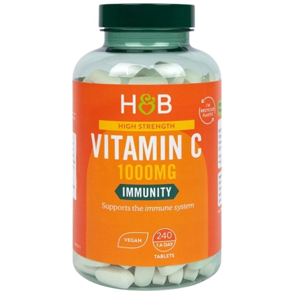 Vitamine C 1000 mg à haute résistance - 240 comprimés