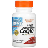 Meilleur COQ10 avec Bioperne 100 mg - 120 capsules de gel