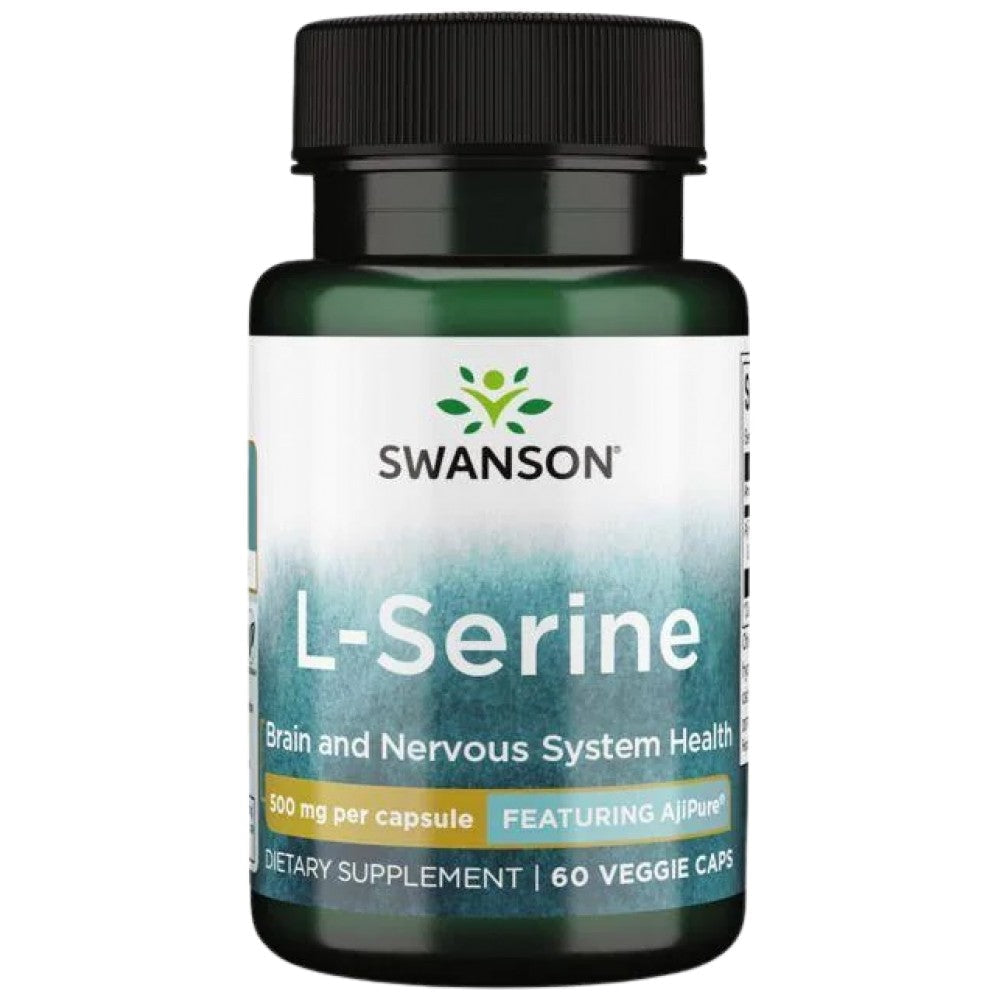L-sérine 500 mg 60 capsules