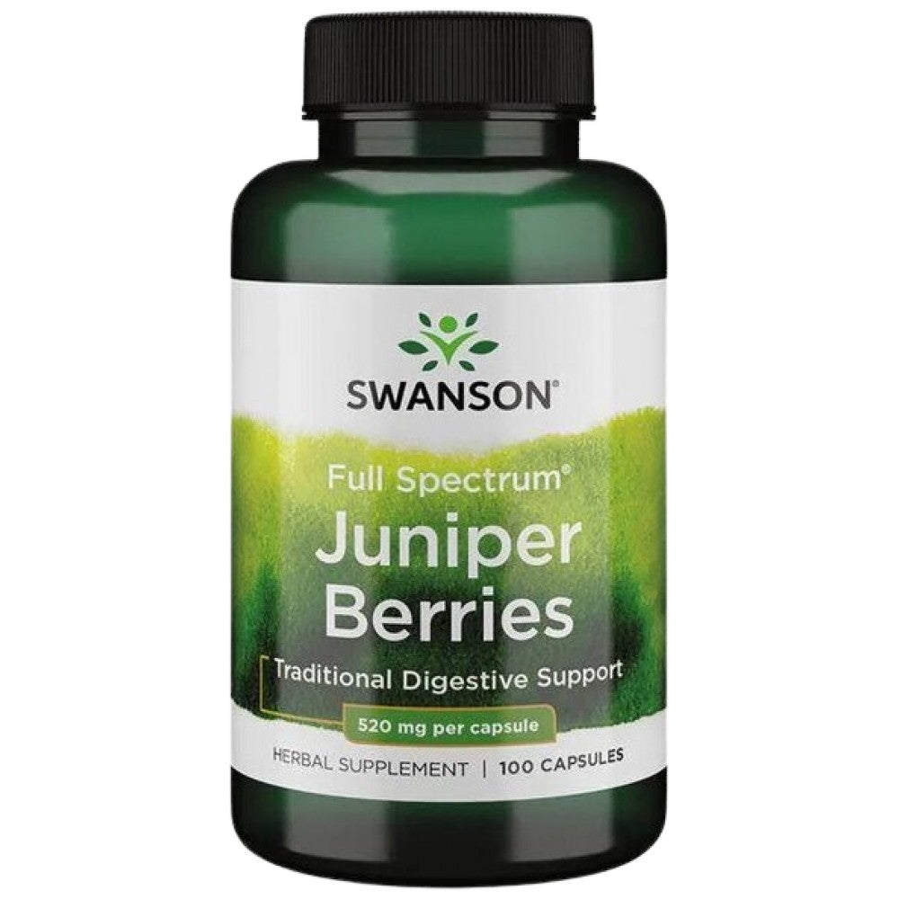 Baies de genévrer à spectre complet 520 mg 60 capsules
