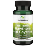 Curcuma, aubépine et capsules Cayenne 60