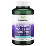Blackstrap mélasse avec du fer 29 mg 120 capsules