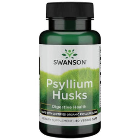 Psyllium Husks 625 mg 60 capsules - Nutra Best Europe