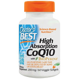 Meilleur COQ10 avec Bioperne 200 mg - 60 capsules de gel