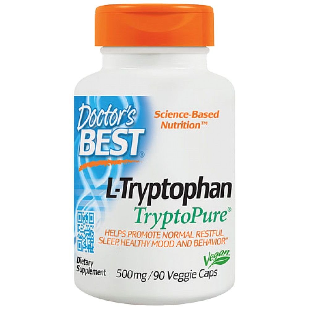 L-tryptophane 500 mg | Avec tryptopure - 90 capsules