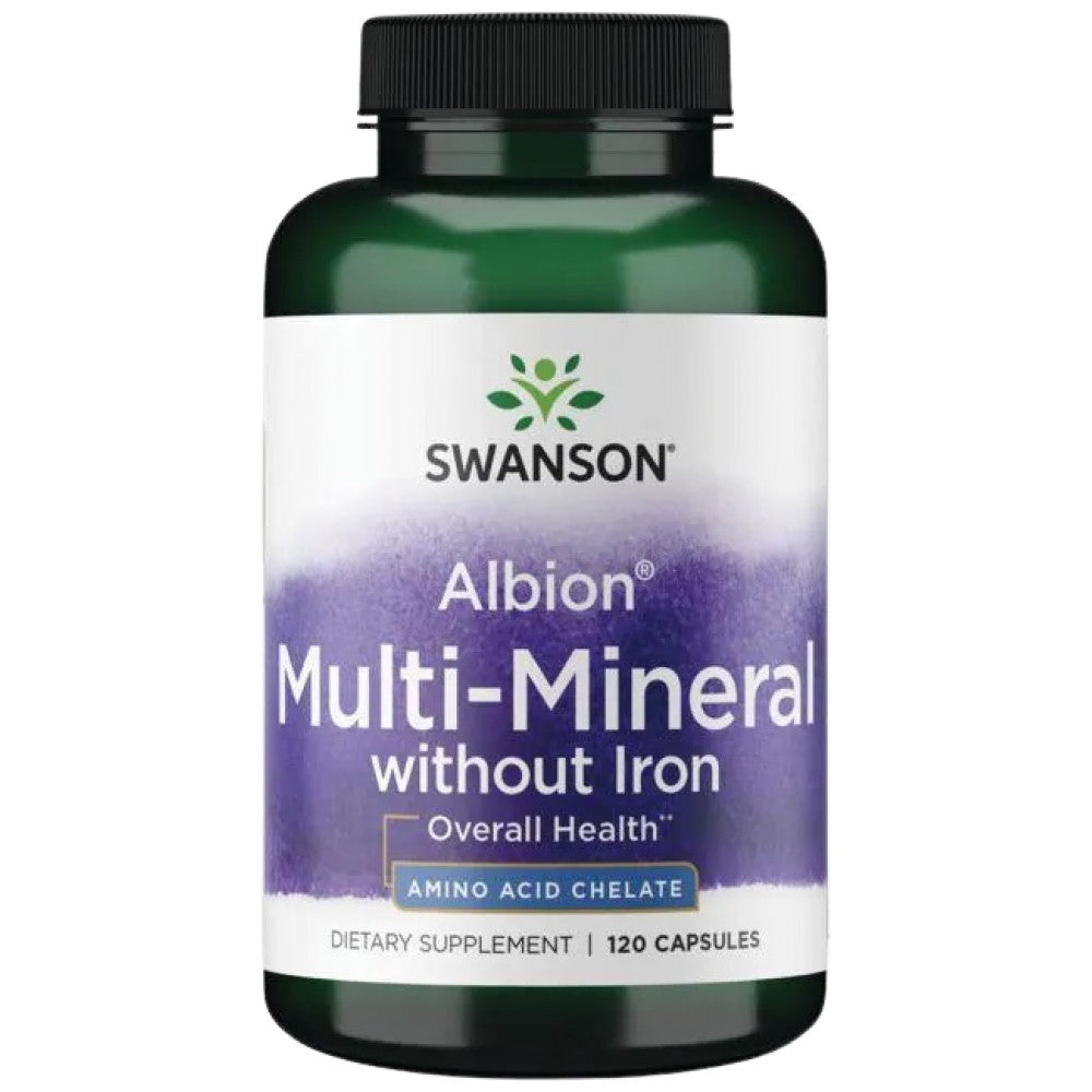 Albion Multi-minéral sans fer 120 capsules