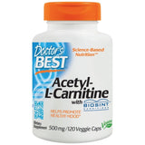 Meilleure acétyl-l-carnitine 500 mg - 120 capsules