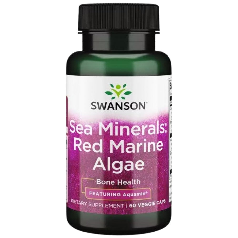 Mineraux de la mer | Algues marines rouges 60 capsules