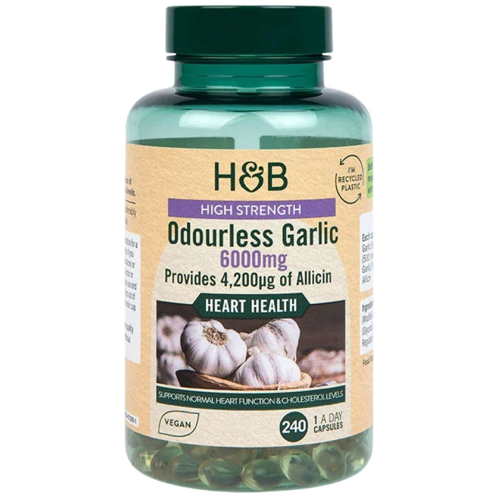 Aip à haute résistance inodore 6000 mg - 240 capsules