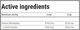 Créatine micronisé 200 maillage | Caps monohydratés de créatine de haute qualité - 120 capsules