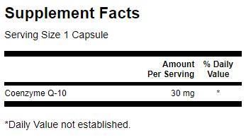 COQ10 30 mg - 240 capsules