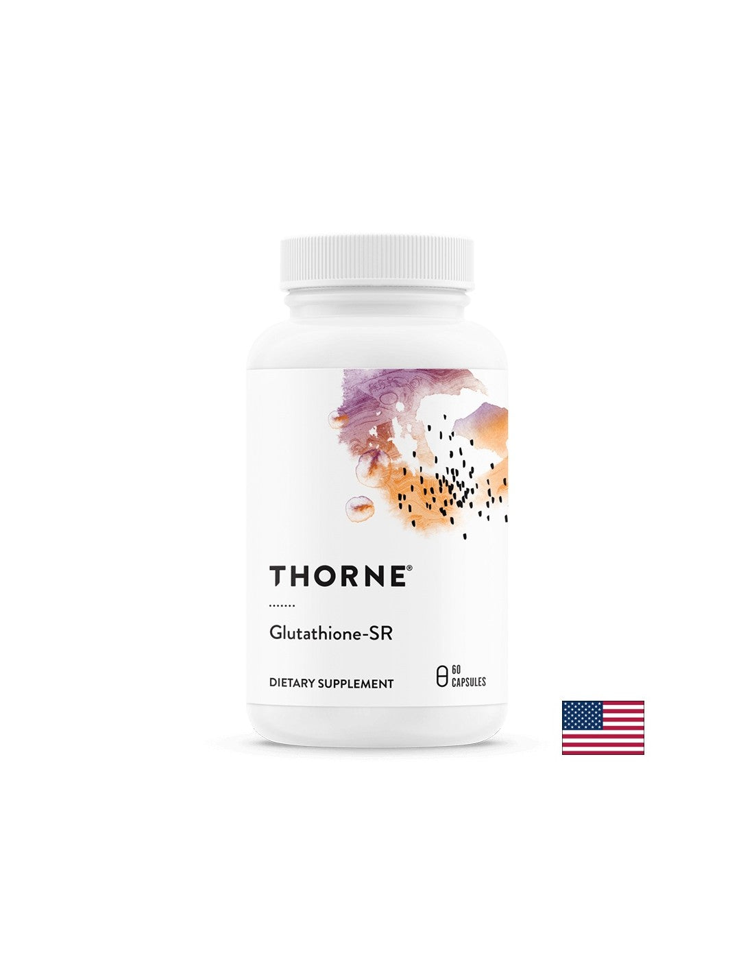 Améliore l'endurance - Glutathion, 525 mg x 60 <tc>Thorne</tc> Capsules à libération prolongée