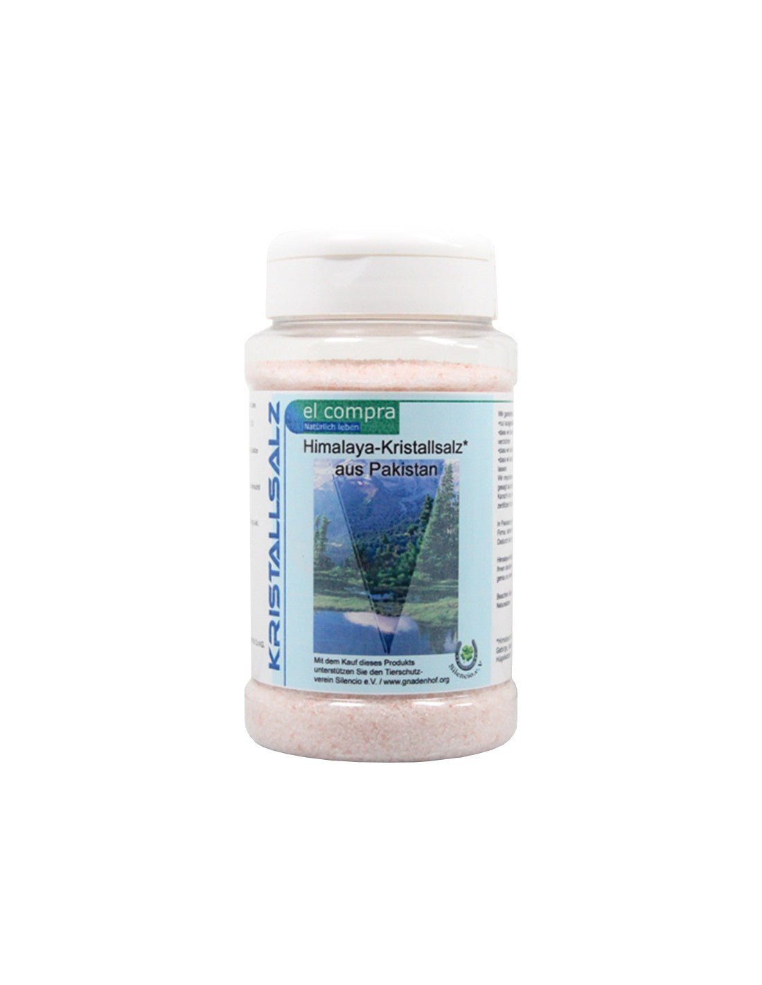 Sel de l'Himalaya du Pakistan, 550 g finement moulu
