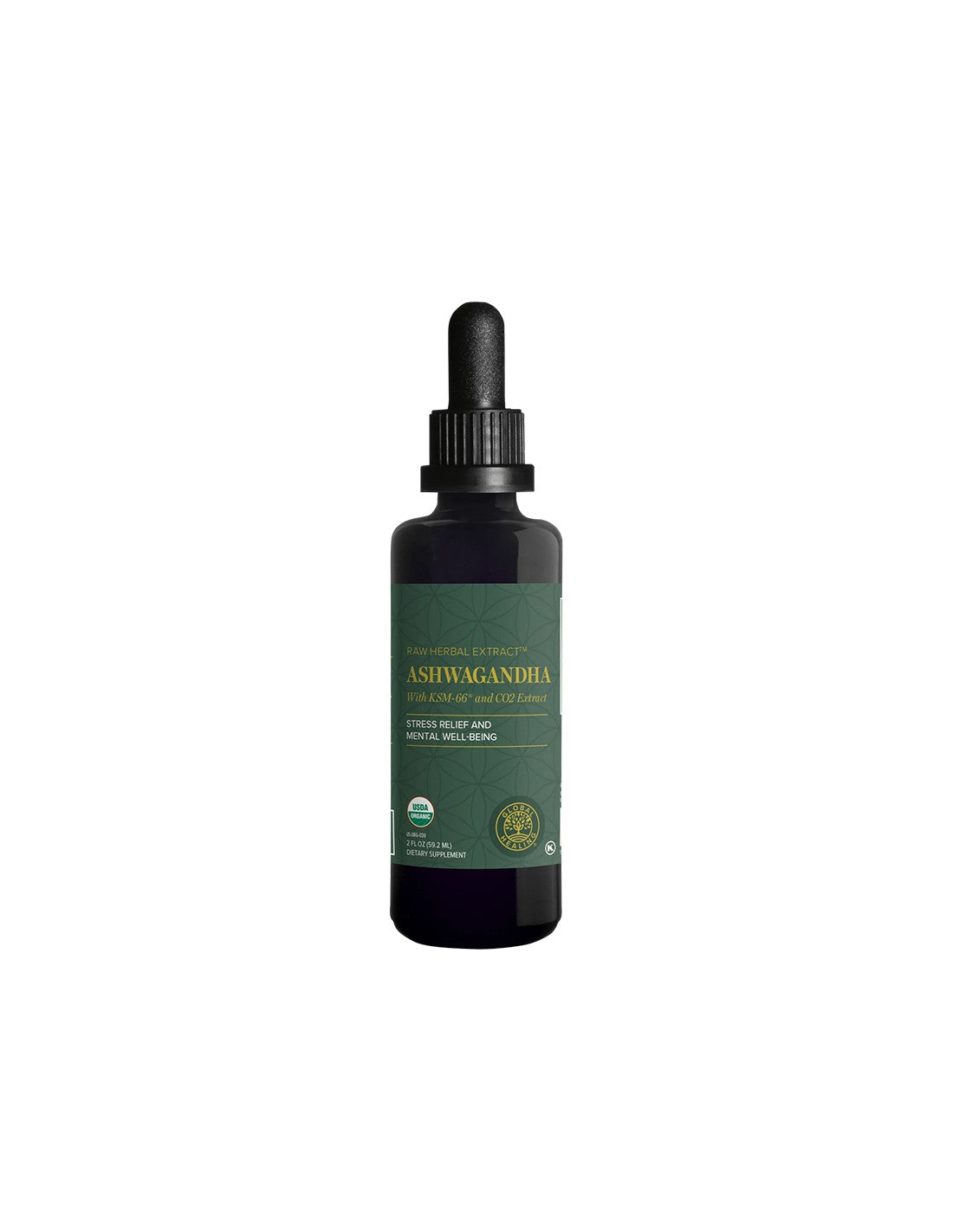 Stress et tension - Ashwagandha, 59,2 ml de gouttes