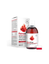 Fer + acide folique avec vitamines C, B6, B12, 500 ml <tc>Aura Herbals</tc>