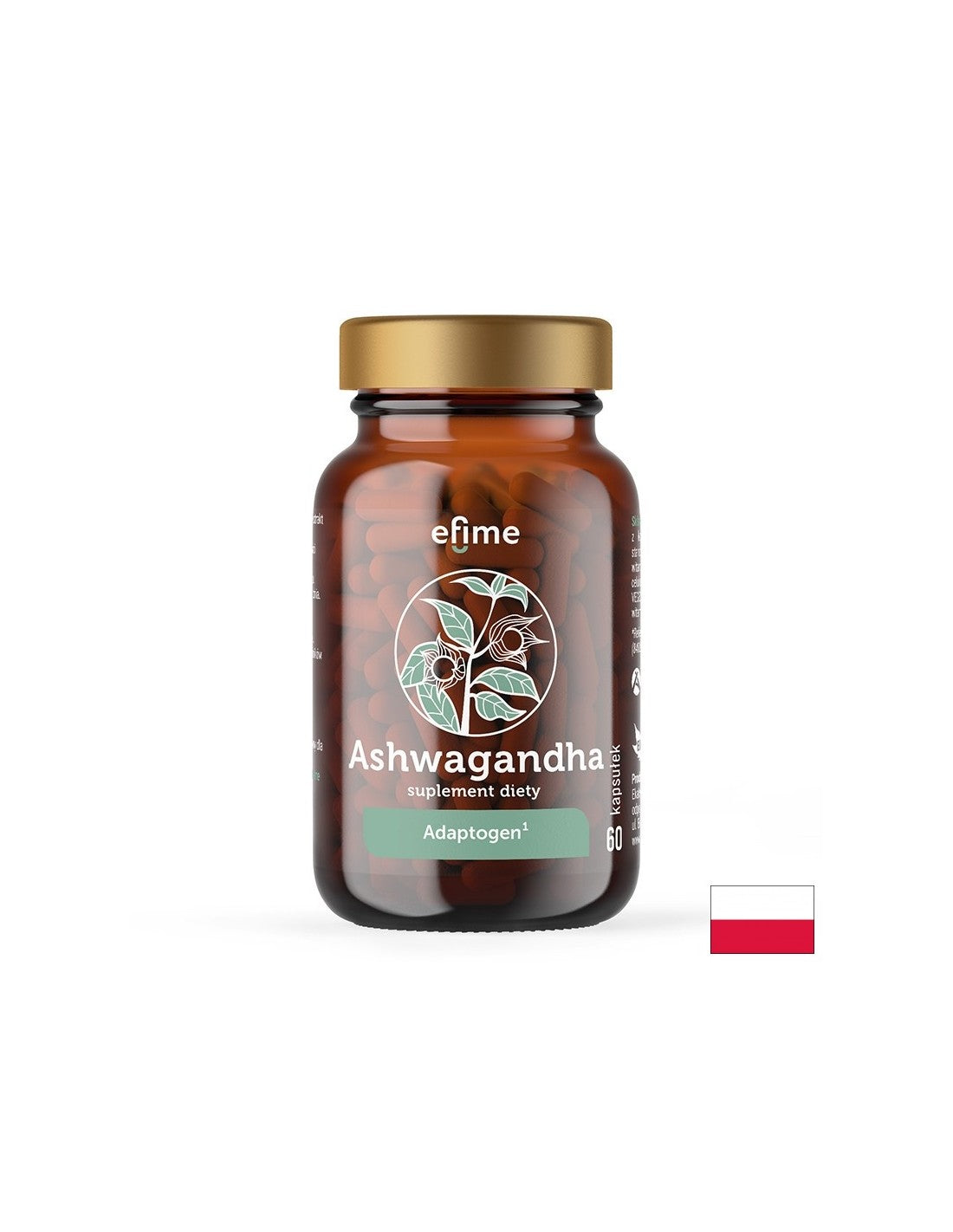 Stress et bonne humeur - Ashwagandha, 60 capsules Ekamedica