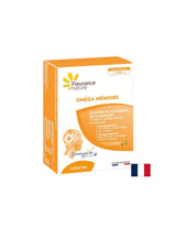 Formule de mémoire Omega +, 60 capsules, pack de duo
