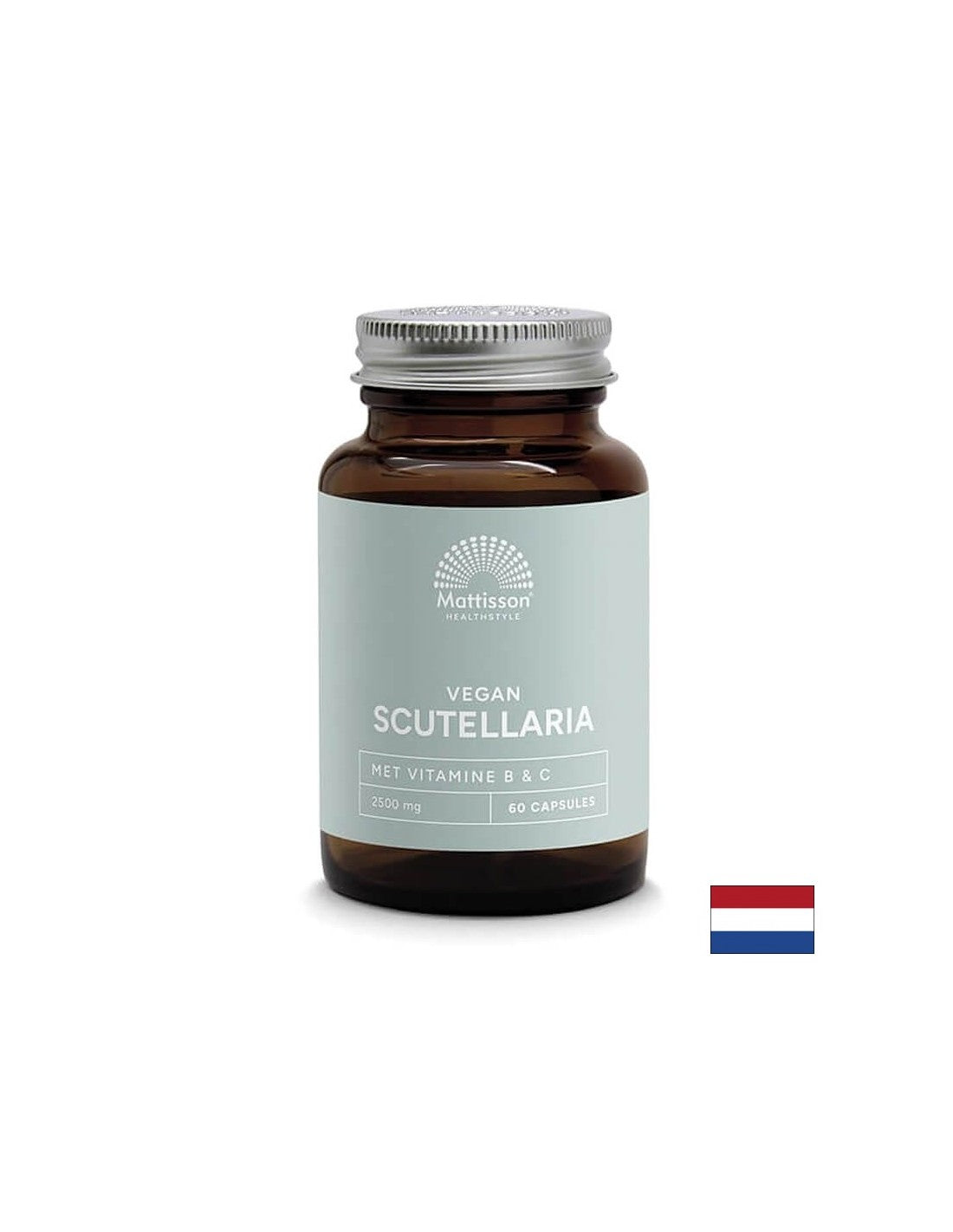 Insomnie et immunité - Scutellaria (Shelmnik Baikalski) + vitamines B, C et curcumine, 60 capsules <tc>Mattisson Healthstyle</tc>