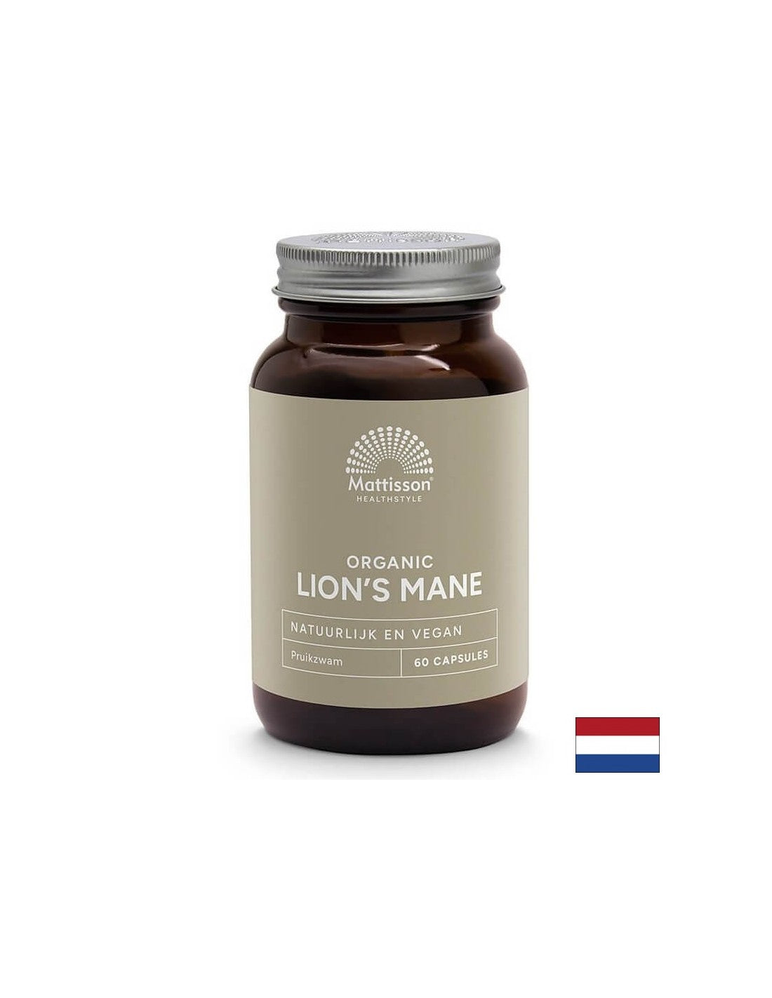 Immunité et fonction cérébrale - Crinière de lion Bio, 60 gélules <tc>Mattisson Healthstyle</tc>