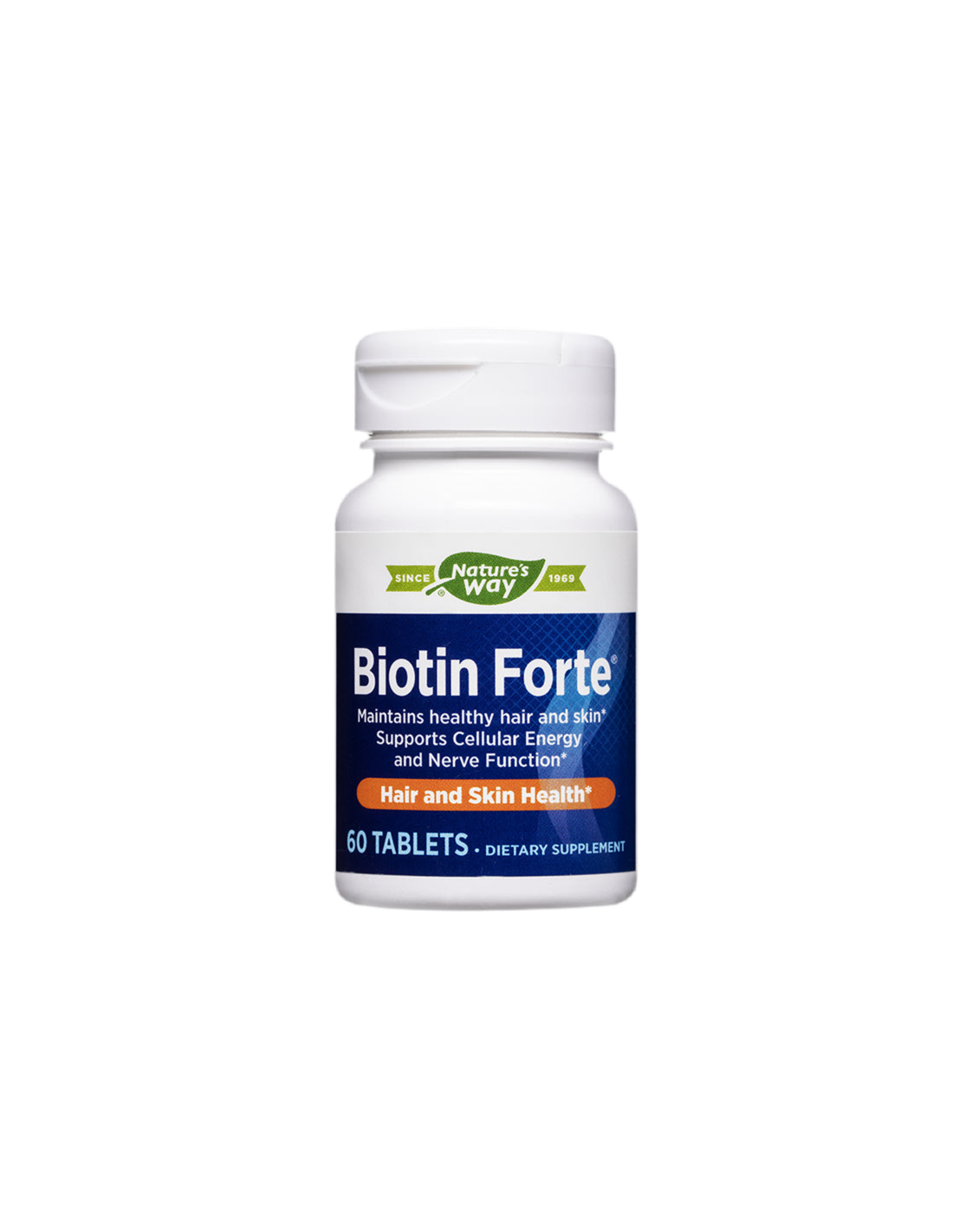 Biotin Forte - cheveux, peau et ongles - formule avec vitamines, 60 comprimés