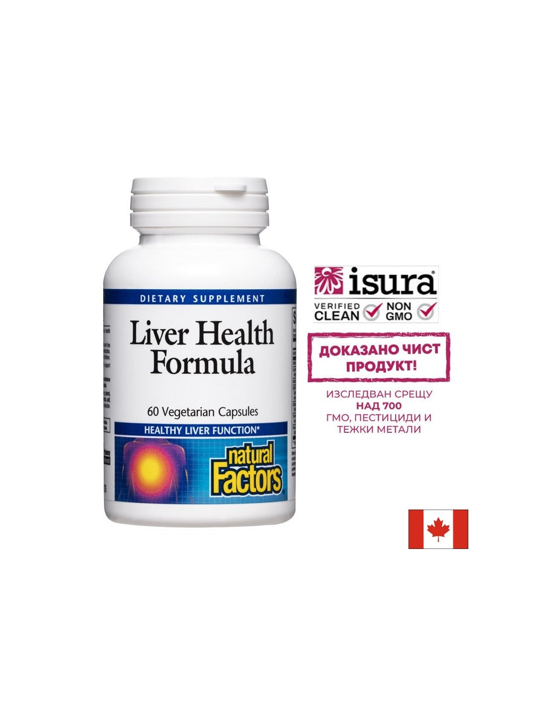Formule de santé hépatique - 60 capsules