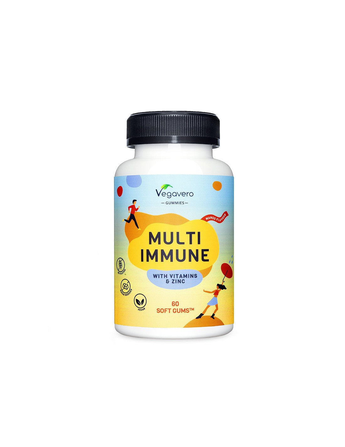 Vitamines gommeuses multi-immeubles + zinc, 60 comprimés de gel