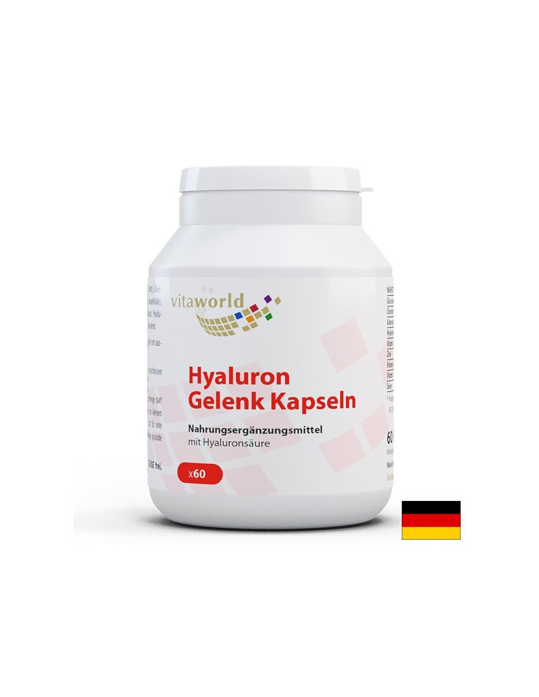 Formule articulaire - acide hyaluronique, glucosamine et chondroïtine, 60 capsules