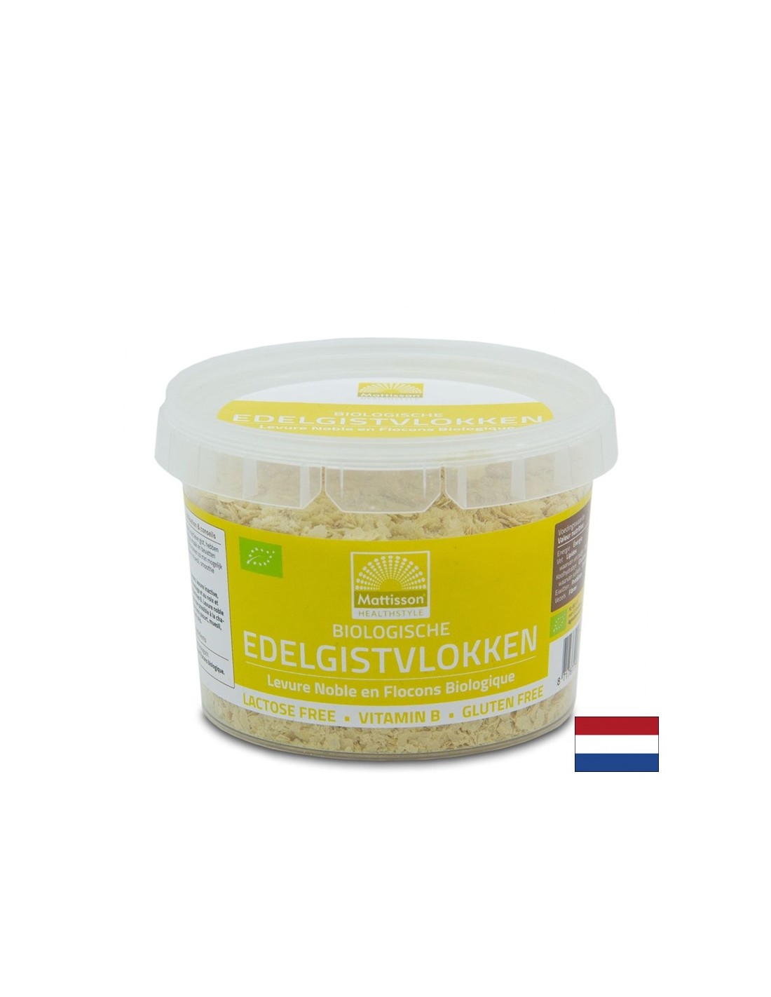 Levure nutritionnelle aux vitamines B, 60 g de poudre <tc>Mattisson Healthstyle</tc>
