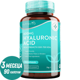 Acide hyaluronique 600 mg/Acide hyaluronique 600 mg/90 gélules, 90 jours/ <tc>Nutravita</tc>