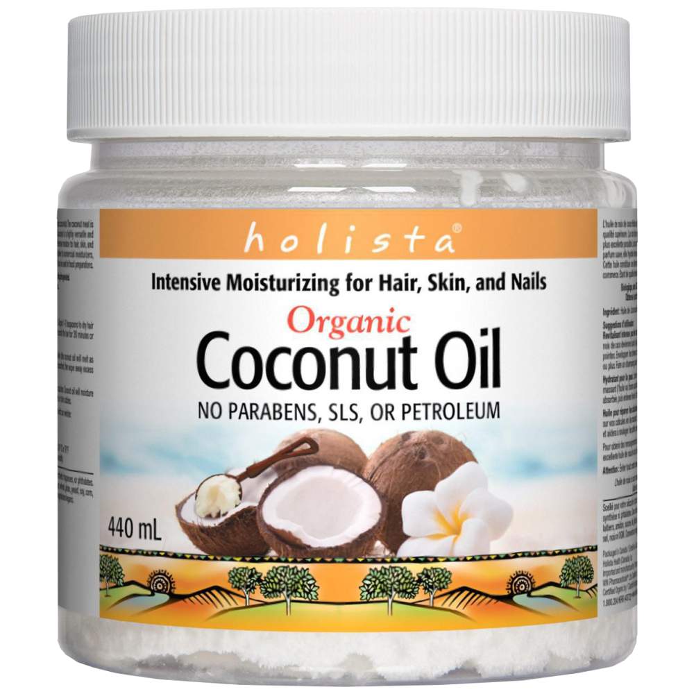 Huile de coco Holista biologique 440 ml - 440 ml