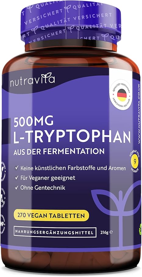 L-tryptophane 500 mg 270 comprimés