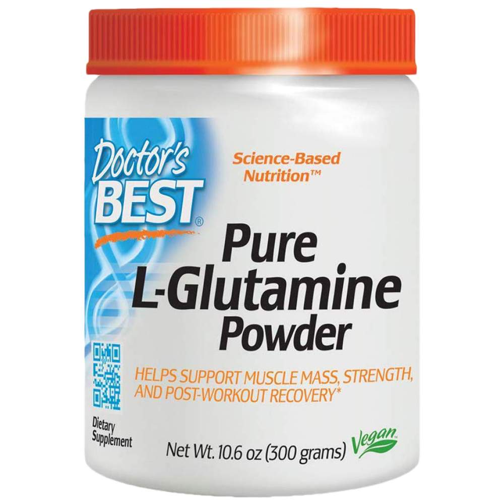 Meilleure poudre de glutamine en L pure - 300 grammes