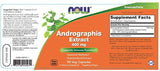 Andrographis paniculata extrait 400 mg - 90 capsules
