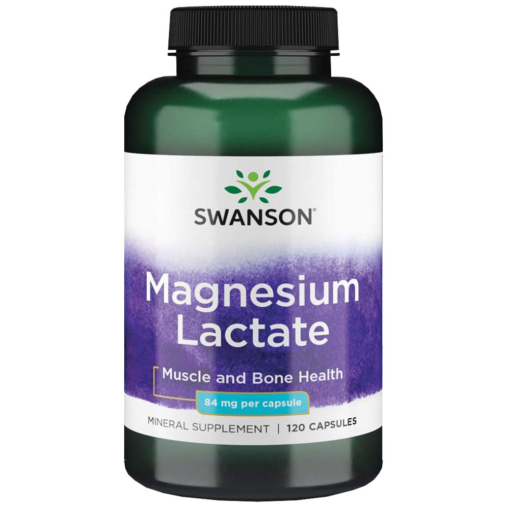 Lactate de magnésium 84 mg - 120 capsules
