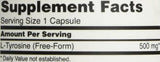 L-Tyrosine 500 mg - 60 capsules