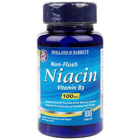 Non-Flush Niacin 100 mg - 100 Tablets - Nutra Best Europe