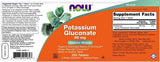 Gluconate de potassium - 250 comprimés