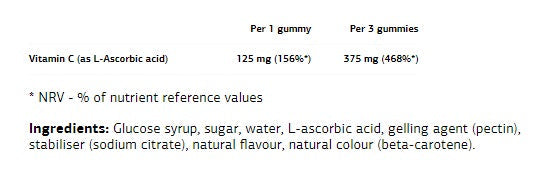 Gummies ultravit gummies vitamine C/60