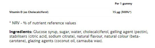 Gummies ultravit gummies vitamine D/60