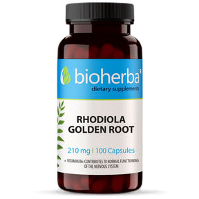 Rhodiola Golden Root 210 mg - 100 capsules - Nutra Best Europe